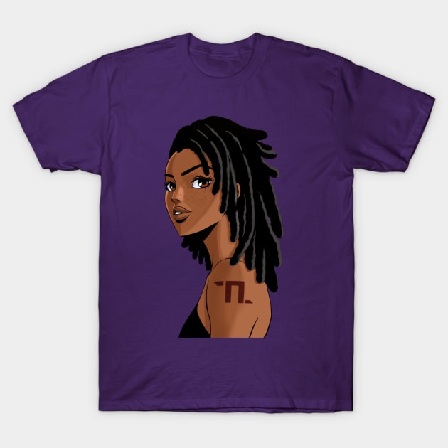 Caribean girl T-Shirt by Kurosan